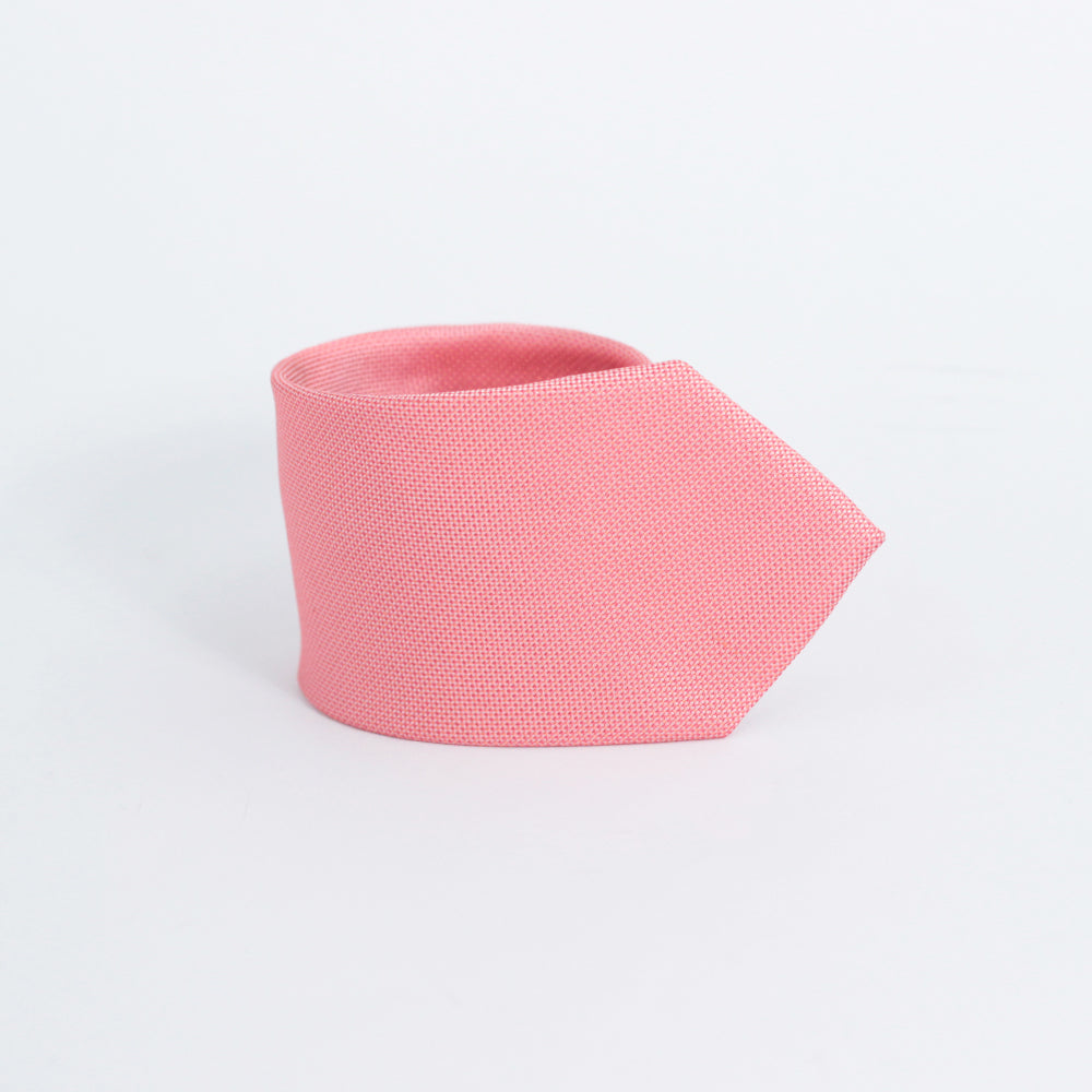 PEACHY PINK TEXTURED TIE