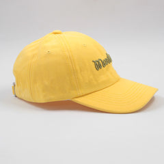 MANHATTAN VIBES PASTEL YELLOW BASEBALL CAP