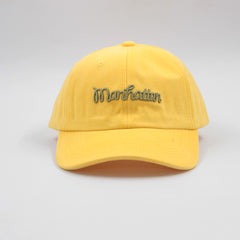 MANHATTAN VIBES PASTEL YELLOW BASEBALL CAP