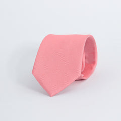 PEACHY PINK TEXTURED TIE