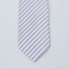 THE POWDER PINK AND FEROZI CELEBRATORY TIE
