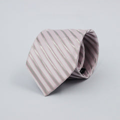 THE POWDER PINK AND SILVER CELEBRATORY TIE
