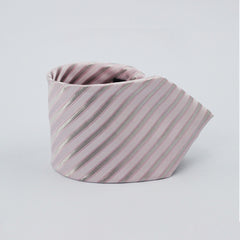 THE POWDER PINK AND SILVER CELEBRATORY TIE