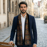 Obsidian Truck Art Dual-Sided Scarf and Pocket Squares Set