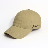 BEIGE MINIMALIST BASEBALL CAP