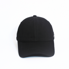 BLACK MINIMALSIT BASEBALL CAP