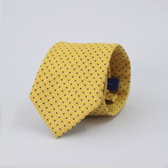 THE YELLOW BULLETED TIE