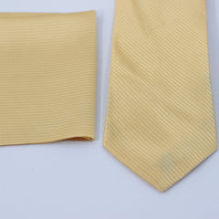 GOLD STRIPED FESTIVE TIE SET