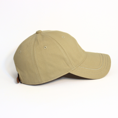 BEIGE MINIMALIST BASEBALL CAP