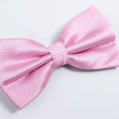 TAFFY PINK TEXTURED BOW TIE