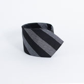 THE GREY & BLACK AWNING STRIPED TIE