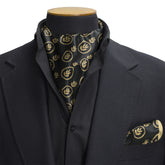 Aurum Folia — Dual-Sided Cravat & Pocket Squares Set