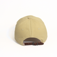 BEIGE MINIMALIST BASEBALL CAP