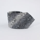 MONOCHROME PAISLEY FESTIVE TIE