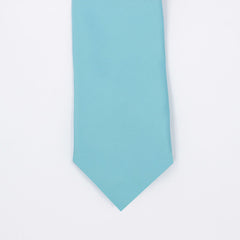 AQUA BLUE WOVEN TIE