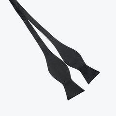 SELF-TIE BLACK BOW TIE