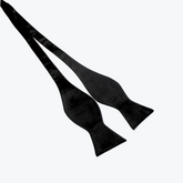SELF-TIE BLACK BOW TIE