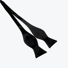SELF-TIE BLACK BOW TIE