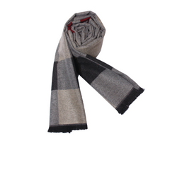 MUTED TONES GRAND PLAID N CHECK  SCARF