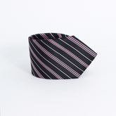 THE BLACK & PINK PIN STRIPED TIE