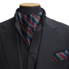 Régiment Classique – Dual-Sided Cravat & Pocket Squares Set