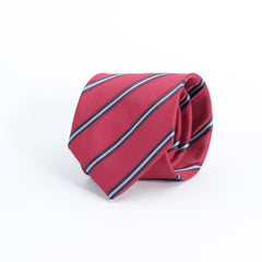 THE RED & BLACK STRIPED TIE