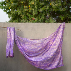 LAVENDER BLUSH SILKEN WRAP
