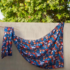 TROPICAL BIRD'S SONG SILKEN WRAP