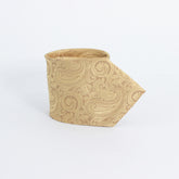 GOLDEN PAISLEY FESTIVE TIE