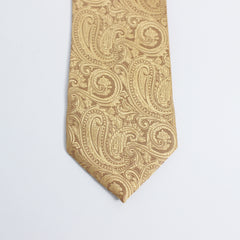 GOLDEN PAISLEY FESTIVE TIE