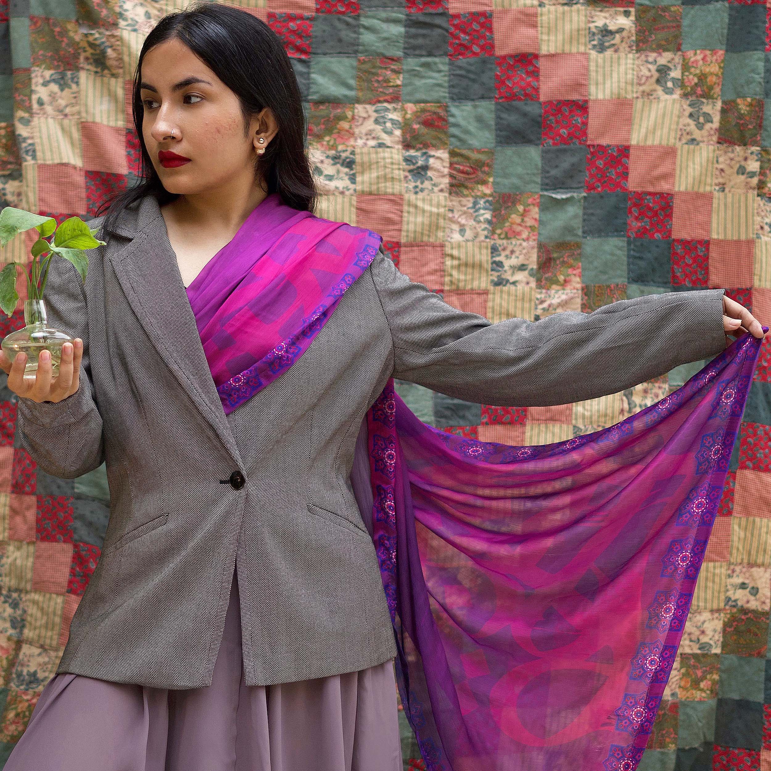 MYSTIC AURORA SILKEN WRAP