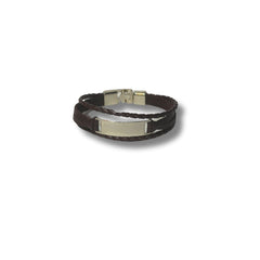 BROWN TIMELESS TRIO BRACELET