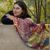 WHIRLS & SWIRLS SILKEN WRAP