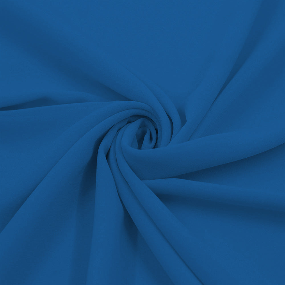 CELESTIAL BLUE GEORGETTE SCARF