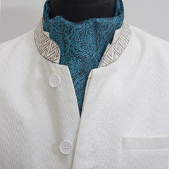 FEROZI BLUE FESTIVE CRAVAT