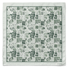 Heritage Headlines – Dual-Sided Cravat & Pocket Squares Set