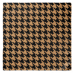 ROYAL HOUNDSTOOTH SILK POCKET SQUARE