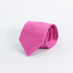 HOT PINK TEXTURED TIE