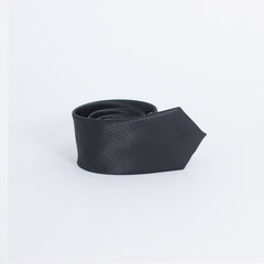 THE BLACK WOVEN TIE