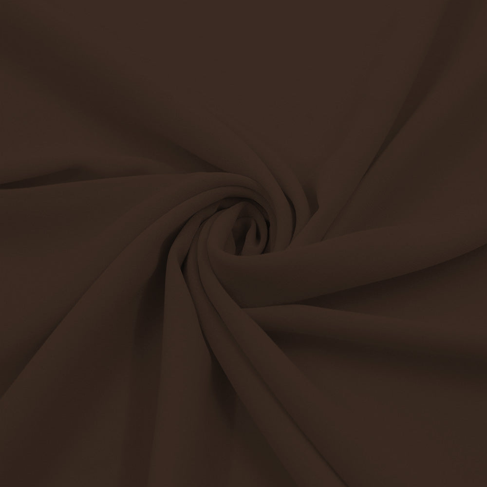 COFFEE GEORGETTE SCARF