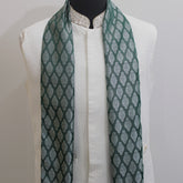 GREEN FESTIVE SCARF
