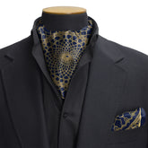 Ottoman Mandala – Dual-Sided Cravat & Pocket Squares Set