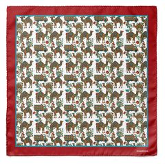 Rang-e-Caravan — Dual-Sided Cravat & Pocket Square Set