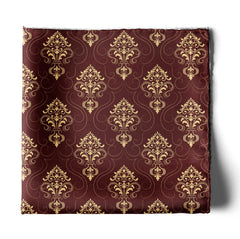 CAPUT MORTUUM DARK SILK POCKET SQUARE
