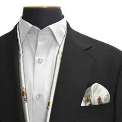 The Polo Standard – Dual-Sided Scarf & Pocket Squares Set