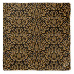 THE GOLD VINTAGE SILK MEN SCARF