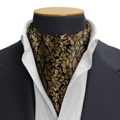 THE GOLD VINTAGE SILK CRAVAT