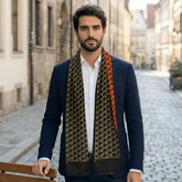 Aurum Folia — Dual-Sided Scarf & Pocket Squares Set