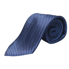 SHADES OF BLUE PENCIL STRIPED TIE
