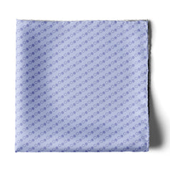 FOUR IN ONE PASTEL LILAC SILK POCKET SQUARE